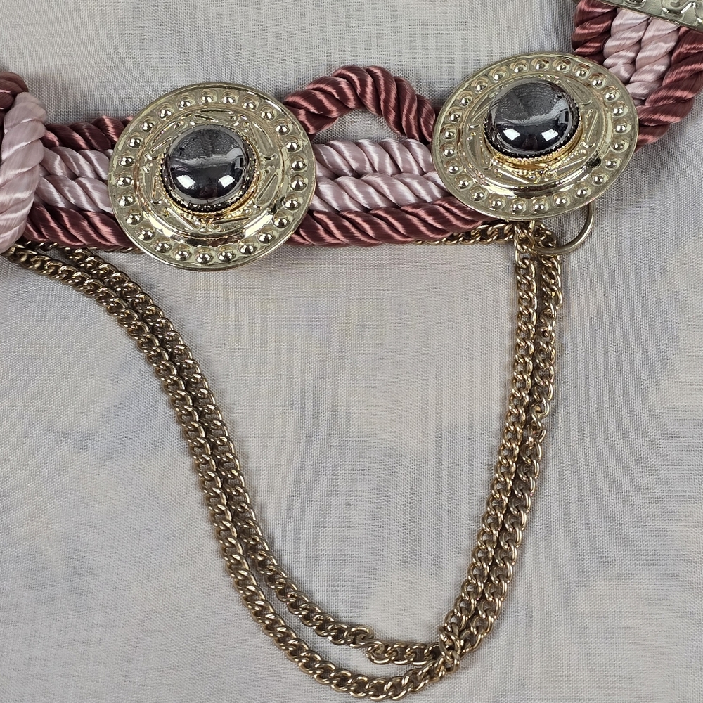 Braided Rope Belt With Adjustable Sizing - Picture 6 of 15